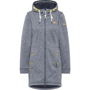 Schmuddelwedda Funkčná bunda  žltá / sivá melírovaná / čierna / biela