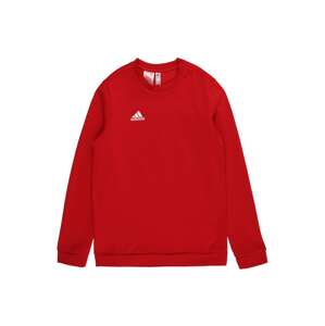 ADIDAS PERFORMANCE Športová mikina 'Entrada 22'  ohnivo červená / biela