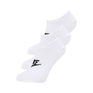 Nike Sportswear Ťapky 'Everyday Essential'  čierna / biela