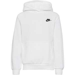 Nike Sportswear Sveter 'Club Fleece'  čierna / biela