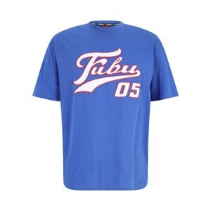 FUBU Tričko  modrá / krvavo červená / biela