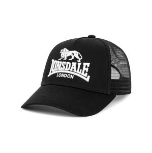 LONSDALE Športová šiltovka 'BLAYDON'  čierna / biela