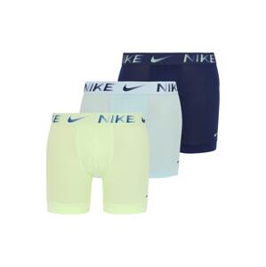 NIKE Underwear Športové nohavičky 'Essential'  námornícka modrá / pastelovo modrá / citrónová žltá