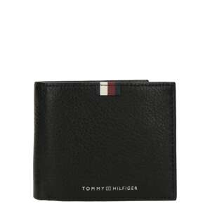 TOMMY HILFIGER Peňaženka 'TH PREM LEA'  čierna