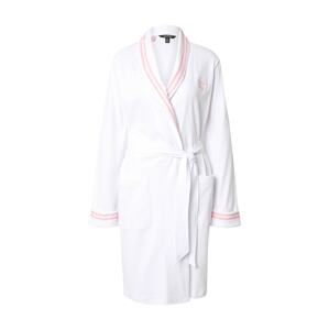 Lauren Ralph Lauren Krátky župan 'ROBE'  ružová / biela
