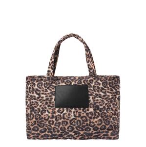 Seidenfelt Manufaktur Shopper 'Evenes'  hnedá / svetlohnedá / tmavohnedá / čierna