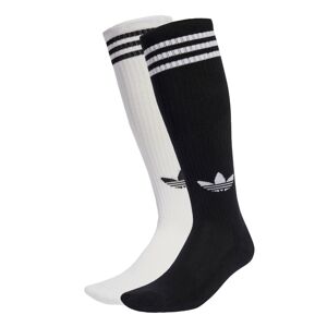 ADIDAS ORIGINALS Podkolienky  čierna / biela
