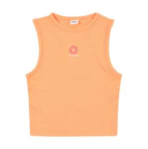 s.Oliver Top  oranžová / pitaya / biela