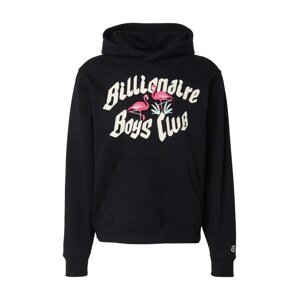 Billionaire Boys Club Mikina  ružová / čierna / biela