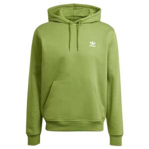 ADIDAS ORIGINALS Mikina 'Essentials'  kiwi / biela