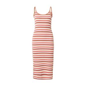 RIP CURL Športové šaty 'BOBBI'  hnedá / svetlofialová / grenadínová / šedobiela