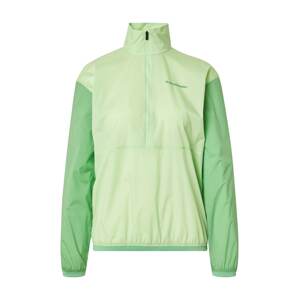 PEAK PERFORMANCE Športová bunda 'VIVID'  limetová / mätová
