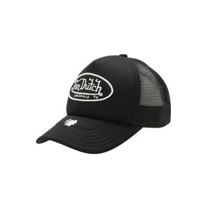 Von Dutch Originals Čiapka 'TAMPA'  čierna / biela