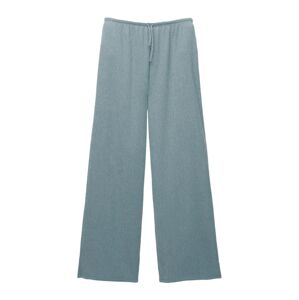 Pull&Bear Nohavice  modrozelená