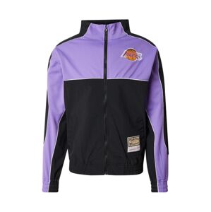 Mitchell & Ness Prechodná bunda  svetlofialová / oranžová / čierna / biela
