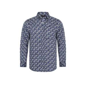 By Diess Collection Košeľa  modrá / námornícka modrá / sivá / biela