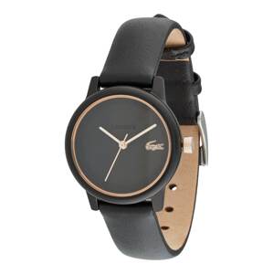 LACOSTE Analógové hodinky 'SWIFT'  kapučíno / čierna