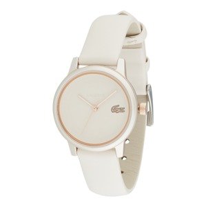 LACOSTE Analógové hodinky 'SWIFT'  telová / biela