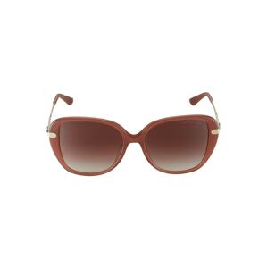MICHAEL Michael Kors Slnečné okuliare 'FLATIRON'  hnedá / zlatá