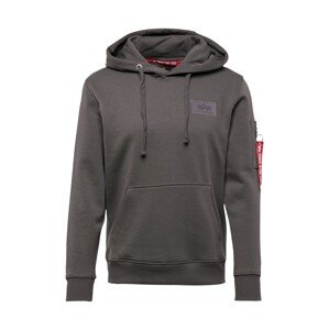 ALPHA INDUSTRIES Sveter  tmavosivá