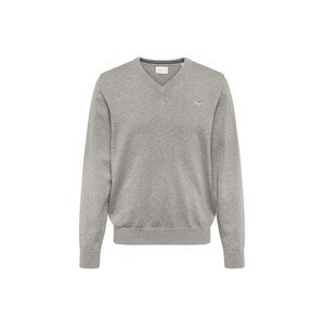 GANT Sveter 'Classic'  sivá melírovaná