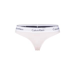 Calvin Klein Underwear Tangá  ružová / čierna / biela
