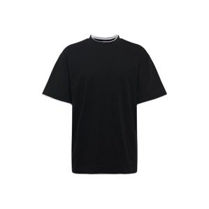 Urban Classics Tričko  čierna / biela