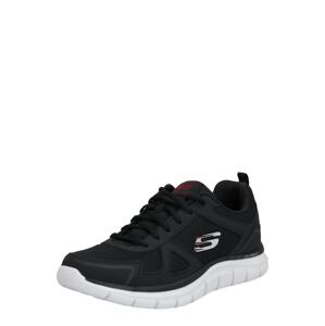 SKECHERS Nízke tenisky 'Track'  čierna / biela