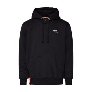 ALPHA INDUSTRIES Sveter  čierna / biela