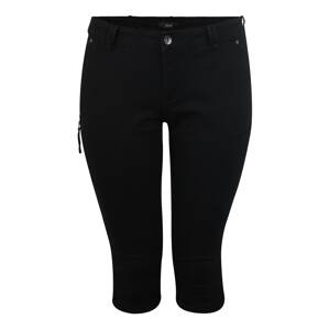 Zizzi Džínsy  čierny denim
