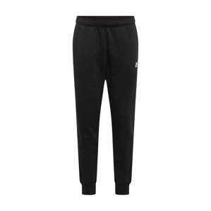 Nike Sportswear Nohavice  čierna / biela