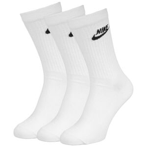 Nike Sportswear Ponožky 'Essential'  čierna / biela