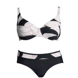 LASCANA Bikiny  čierna / biela