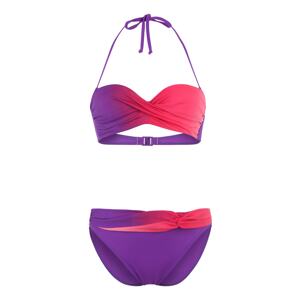 LASCANA Bikiny  neónovo fialová / neónovo ružová