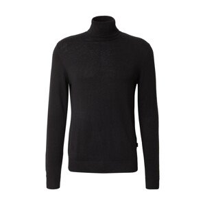 JACK & JONES Sveter 'JJEmil'  čierna