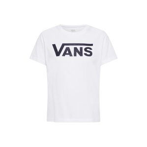 VANS Tričko 'WM FLYING V CREW'  čierna / biela