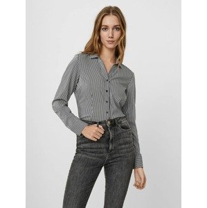 VERO MODA Blúzkové body 'Erika'  čierna / biela