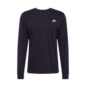 Nike Sportswear Tričko 'Club'  čierna / biela