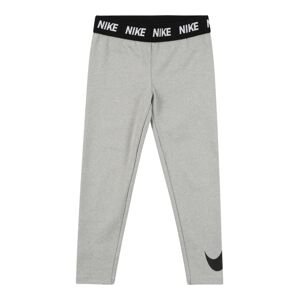 Nike Sportswear Športové nohavice  sivá / čierna