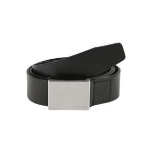 Calvin Klein Opasky 'Formal Plaque'  čierna