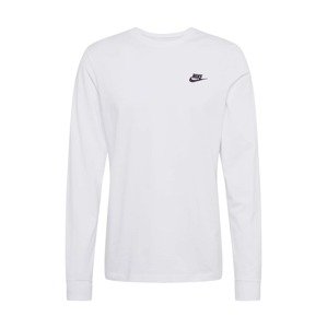 Nike Sportswear Tričko 'Club'  čierna / biela