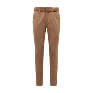 TOM TAILOR DENIM Chino nohavice  svetlohnedá