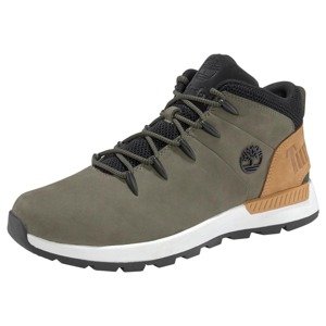 TIMBERLAND Šnurovacie čižmy 'Sprint Trekker'  svetlohnedá / kaki / čierna