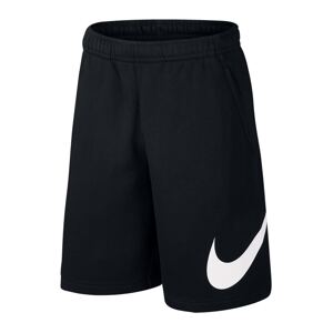 Nike Sportswear Nohavice 'Club'  čierna / biela