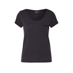 SOAKED IN LUXURY Tričko 'Columbine Tee'  čierna