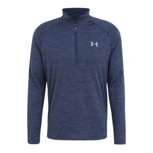 UNDER ARMOUR Funkčné tričko 'Tech 2.0'  námornícka modrá / modrosivá / svetlosivá