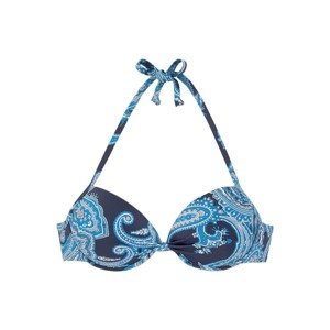 LASCANA Bikinový top 'Boho'  námornícka modrá