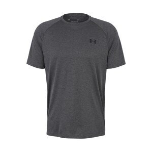 UNDER ARMOUR Funkčné tričko 'Tech 2.0'  tmavosivá / čierna