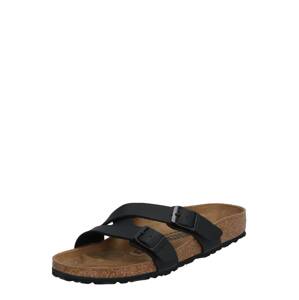 BIRKENSTOCK Šľapky 'Yao'  hnedá / čierna