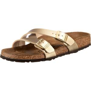 BIRKENSTOCK Šľapky 'Yao'  zlatá